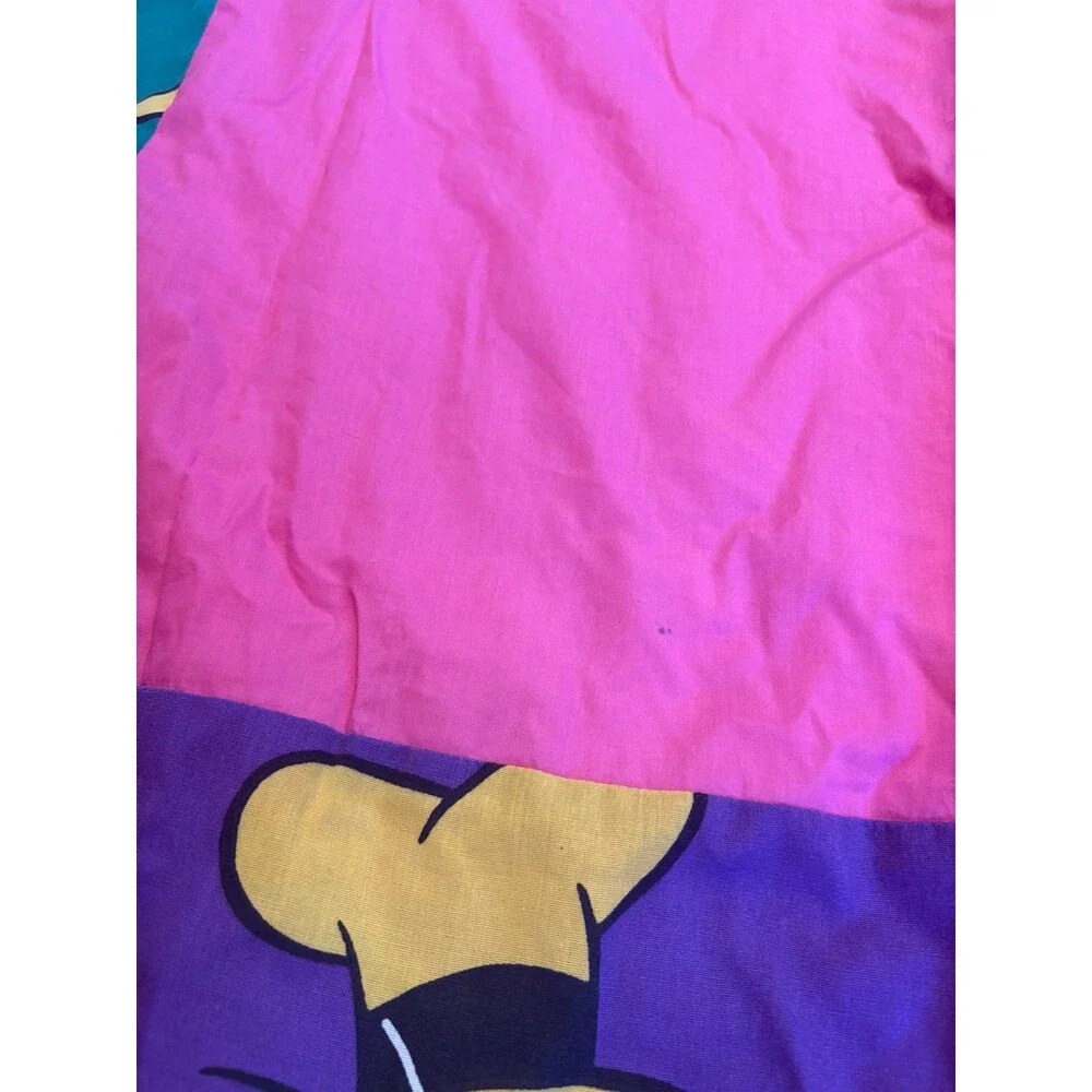Vintage Disney Pink Patchwork Minnie and Friends Baby Foldable Blanket 41
